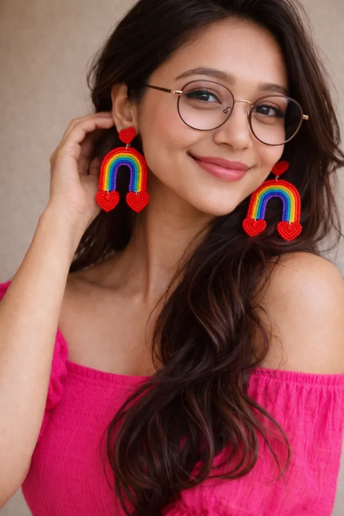 Handmade Rainbow Earning