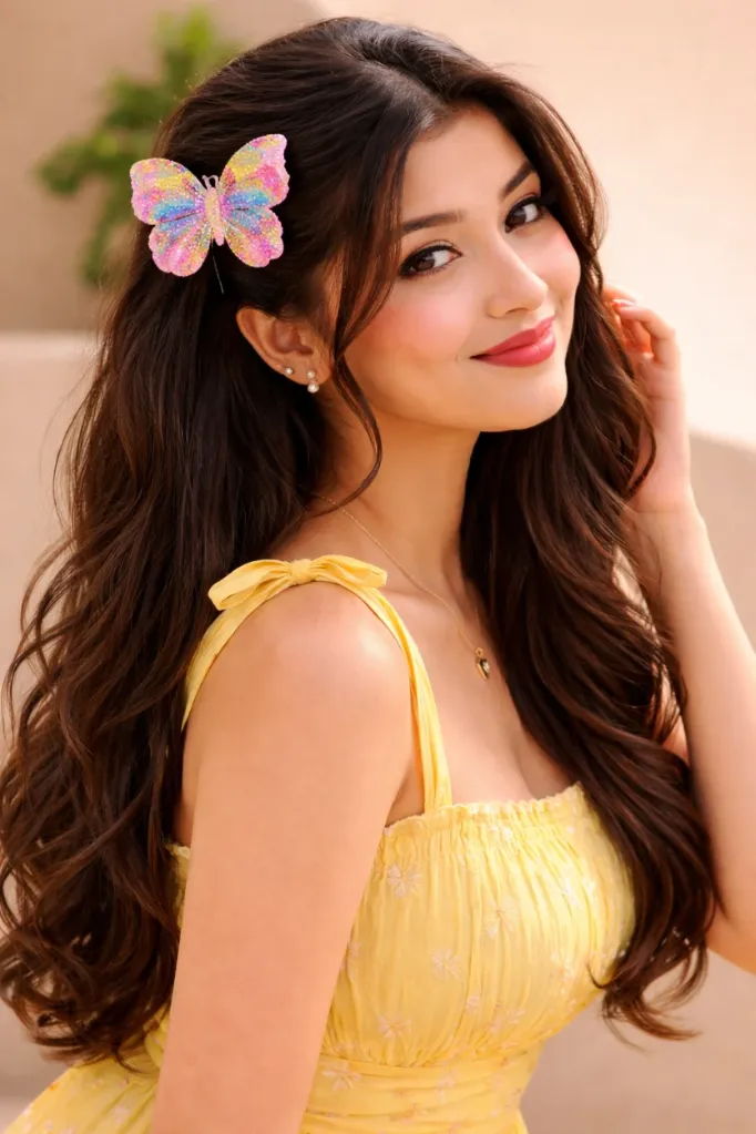 Cute Butterfly Bow Clips 🦋