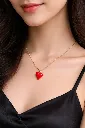 Korean Daily wear Heart Chain